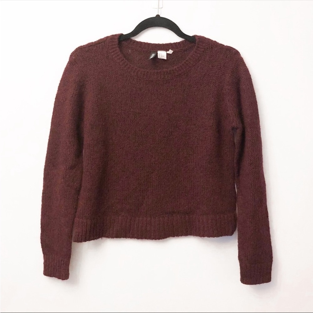 H&M Maroon Sweater